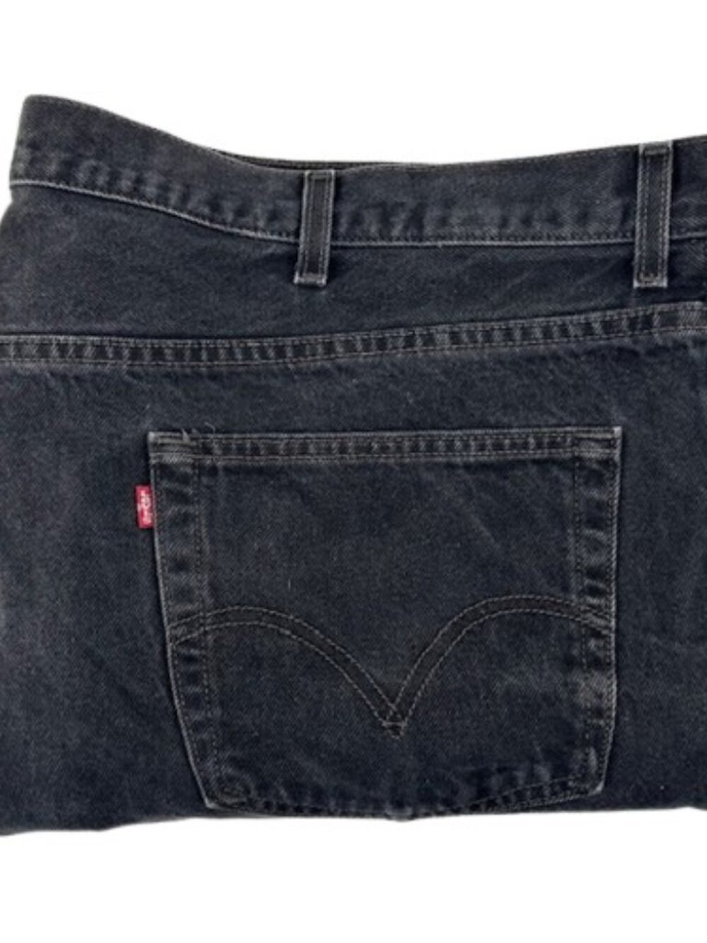 Vintage Men’s Levi’s Jeans 550 48x32 Black Relaxed Fit Tapered Leg